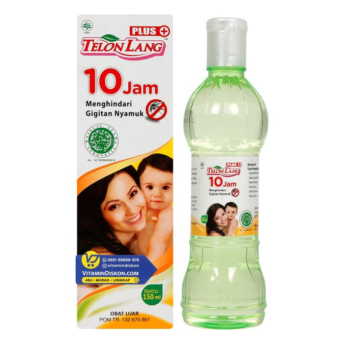 CAP LANG MINYAK TELON PLUS ANTI NYAMUK 150 ML
