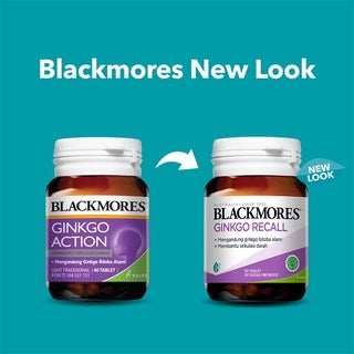 BLACKMORES GINKGO RECALL BPOM KALBE - 30 TAB