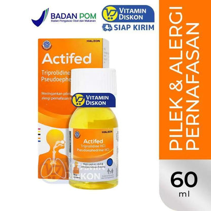 ACTIFED SIRUP 60 ML