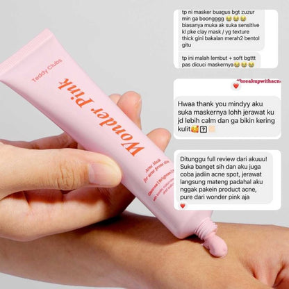 TEDDY CLUBS WONDER PINK ACNE FACE MASK 50GR