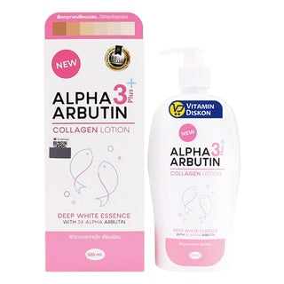 PRECIOUS SKIN ALPHA ARBUTIN 3 PLUS COLLAGEN WHITENING LOTION , HAND BODY 500ML