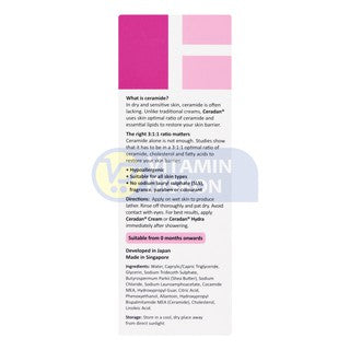 CERADAN MOISTURISING BODY WASH SOAP FREE 150 ML