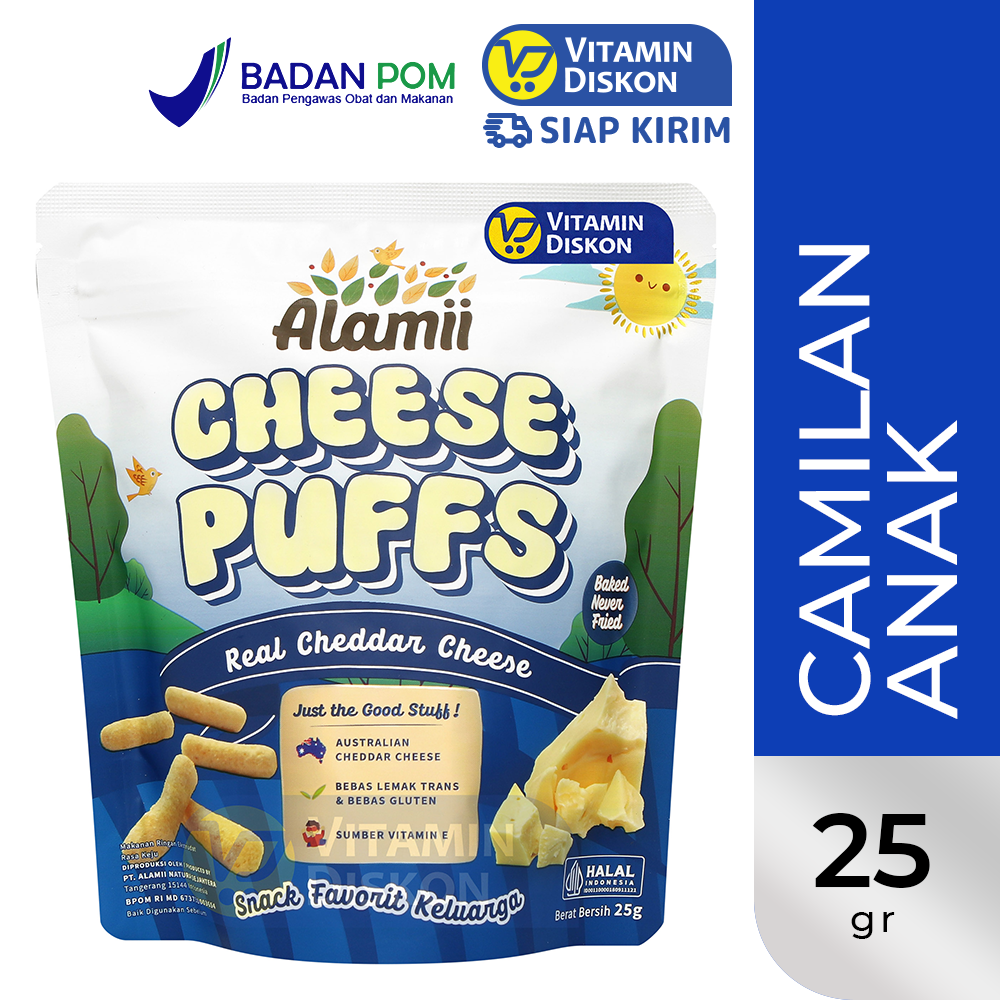 ALAMII CHEESE PUFFS 25GR