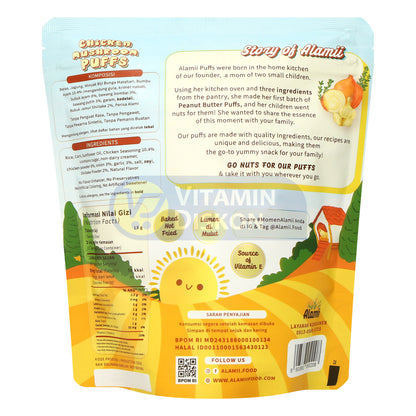 ALAMII CHICKEN MUSHROOM PUFFS 25GR