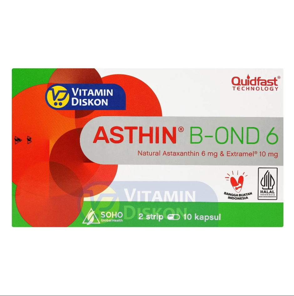 ASTHIN B-OND 6 MG 1 BOX ISI 2 STRIP