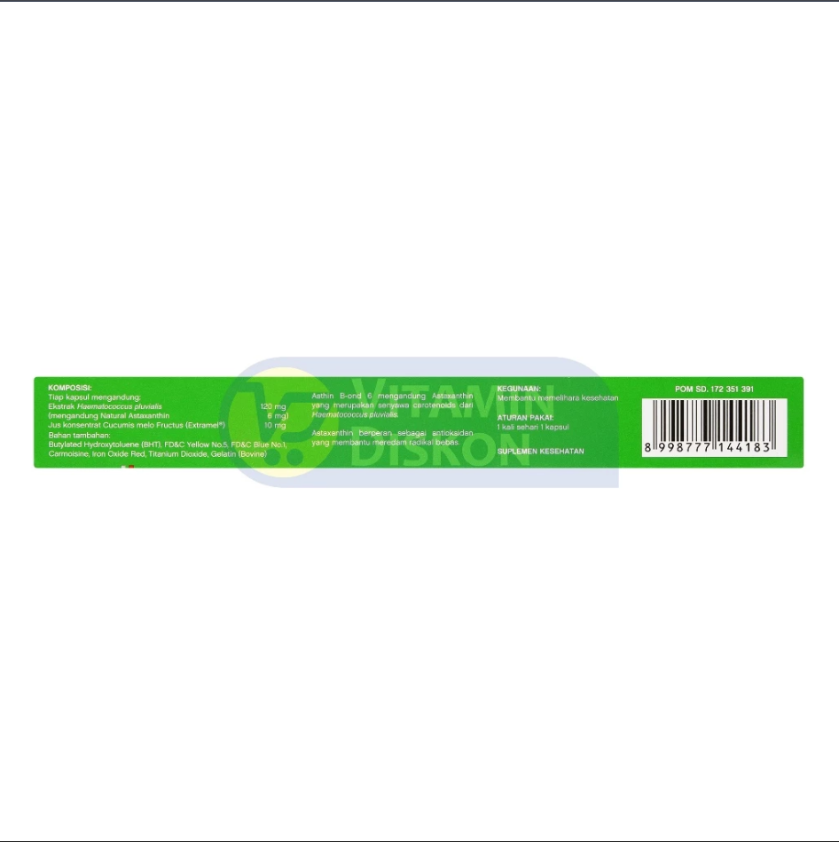 ASTHIN B-OND 6 MG 1 BOX ISI 2 STRIP