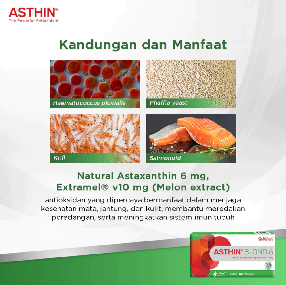 ASTHIN B-OND 6 MG 1STRIP ISI 10 KAPSUL