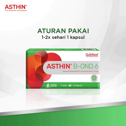 ASTHIN B-OND 6 MG 1 BOX ISI 2 STRIP