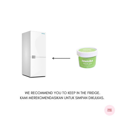 TEDDY CLUBS MATCHA CLAY MASK 100GR