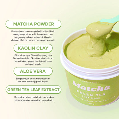 TEDDY CLUBS MINI MATCHA CLAY MASK 15ML