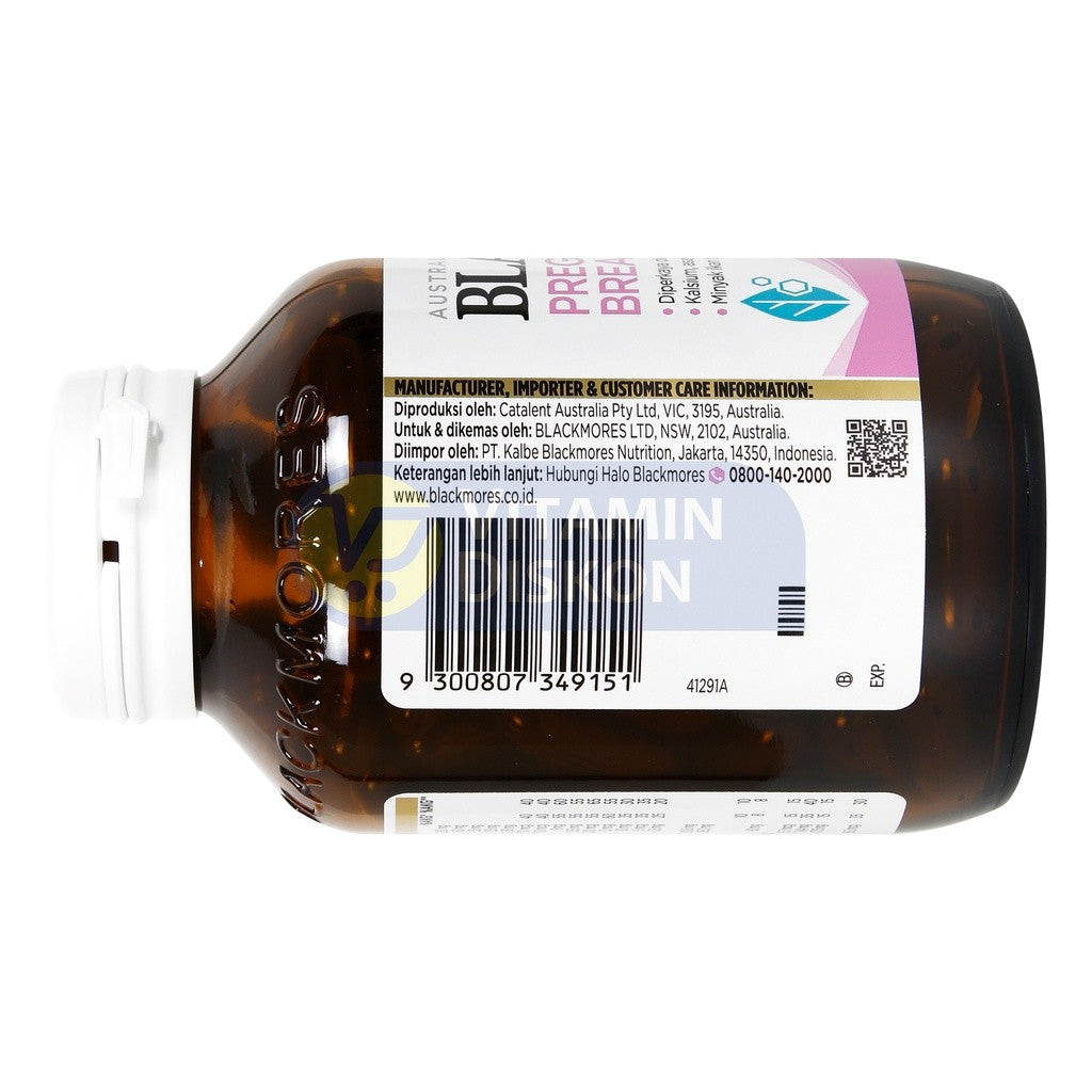 Blackmores Pregnancy And Breastfeeding Gold BPOM Kalbe 120 Caps