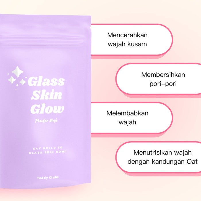 TEDDY CLUBS GLASS SKIN GLOW MASK 30GR