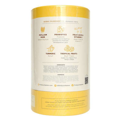 BALANS LITE TROPICAL FRUIT FIBER AND PROBIOTICS DRINK 210GR