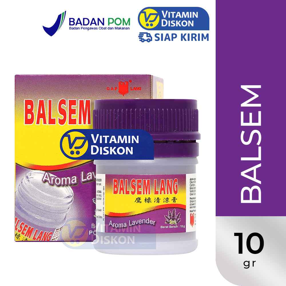 BALSEM LANG LAVENDER 10 GR Default Title