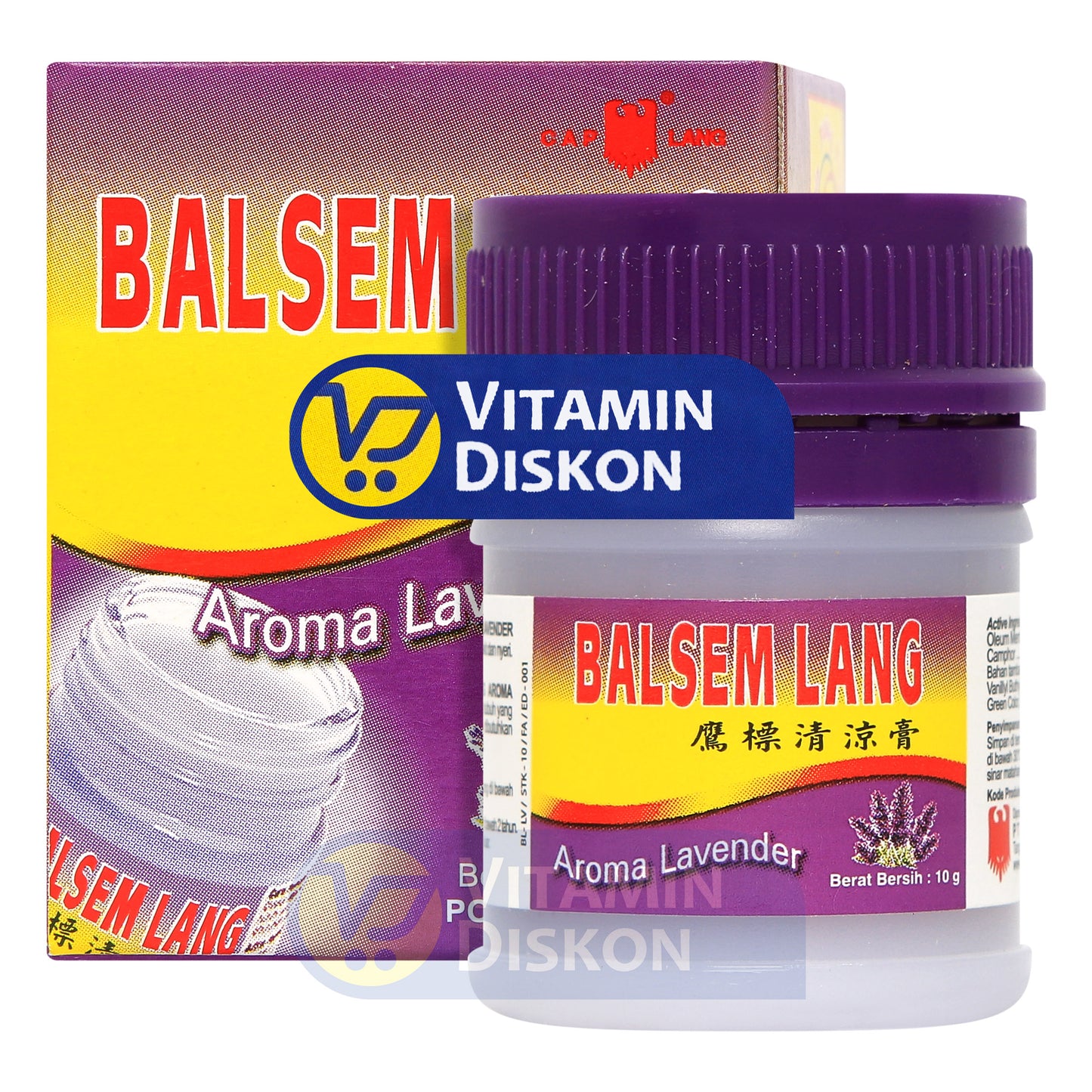 BALSEM LANG LAVENDER 10 GR