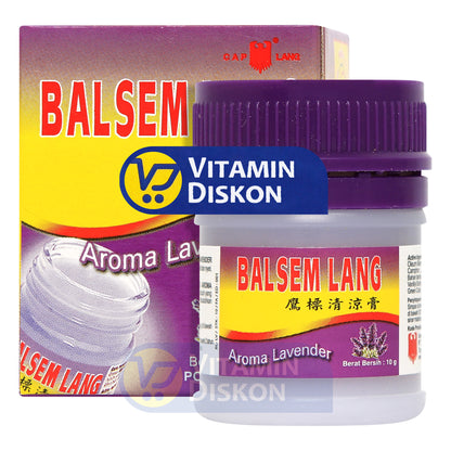 BALSEM LANG LAVENDER 10 GR