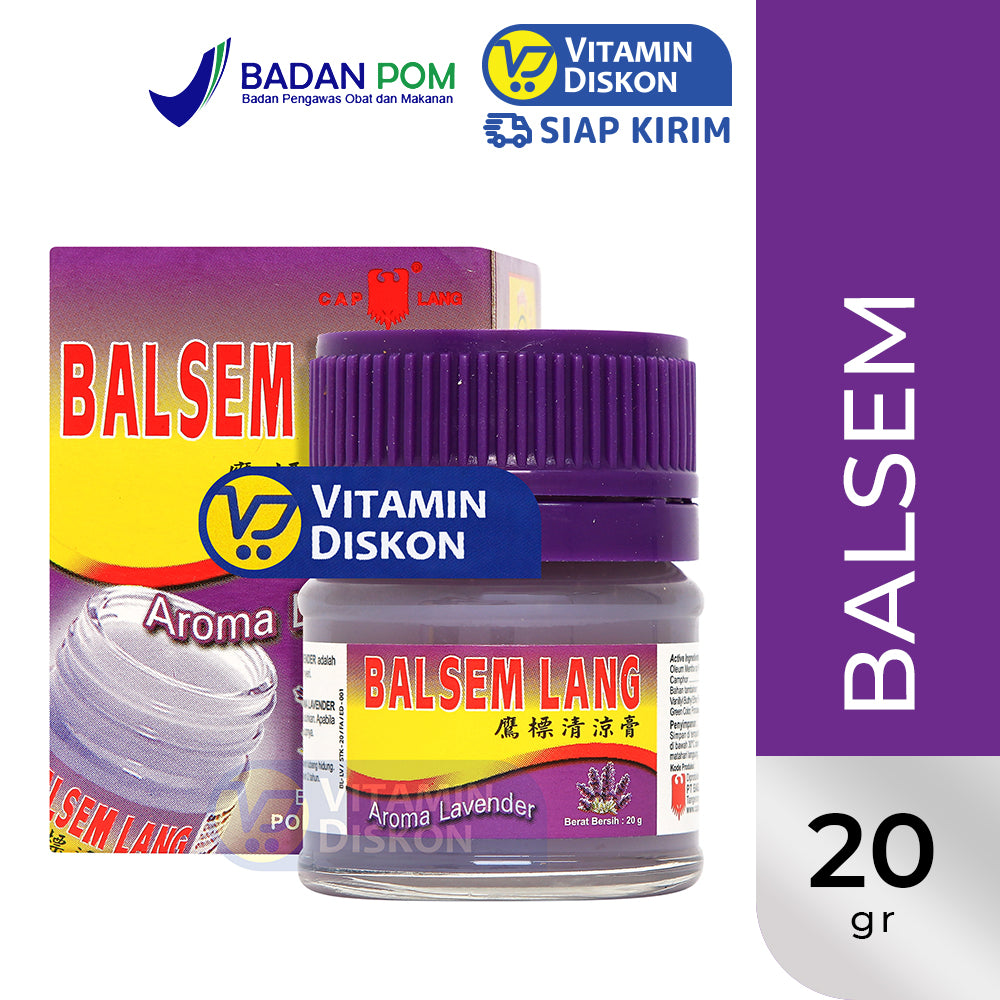 BALSEM LANG LAVENDER 20 GR