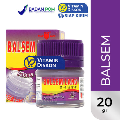 BALSEM LANG LAVENDER 20 GR