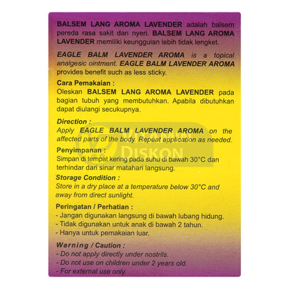 BALSEM LANG LAVENDER 20 GR