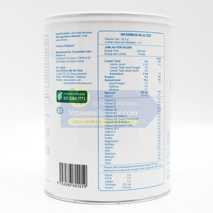 APPETON 60 PLUS SUSU UNTUK LANSIA RASA VANILA 900 GR