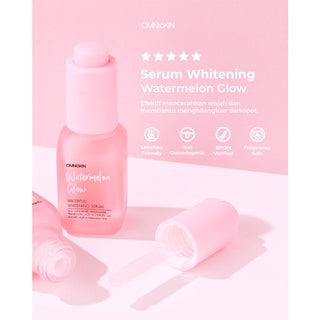 OMNISKIN WATERMELON GLOW WATERFULL WHITENING SERUM 20ML