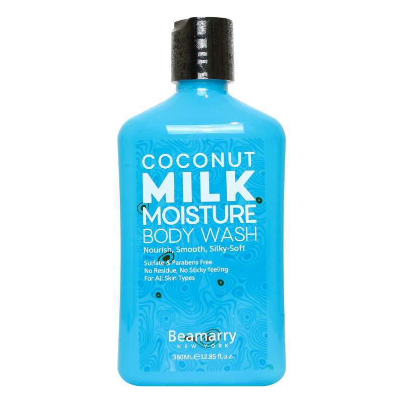 BEAMARRY COCONUT MILK MOISTURE BODY WASH WITH LOTION 380ML