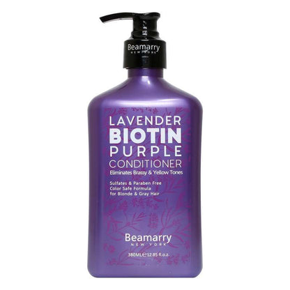 BEAMARRY CONDITIONER LAVENDER BIOTIN PURPLE 380ML