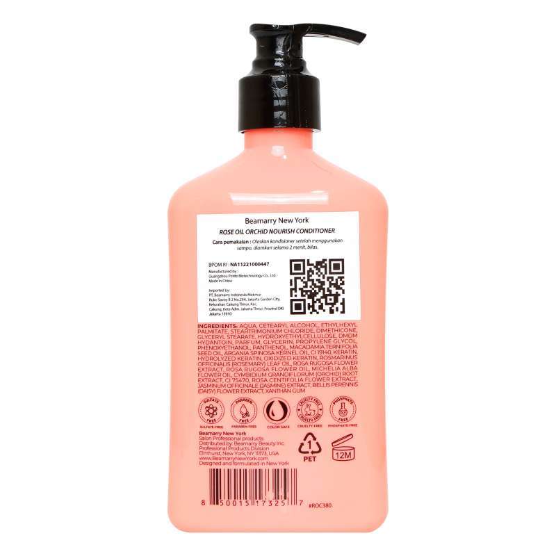BEAMARRY CONDITIONER ROSE OIL ORCHID NOURISH 380ML
