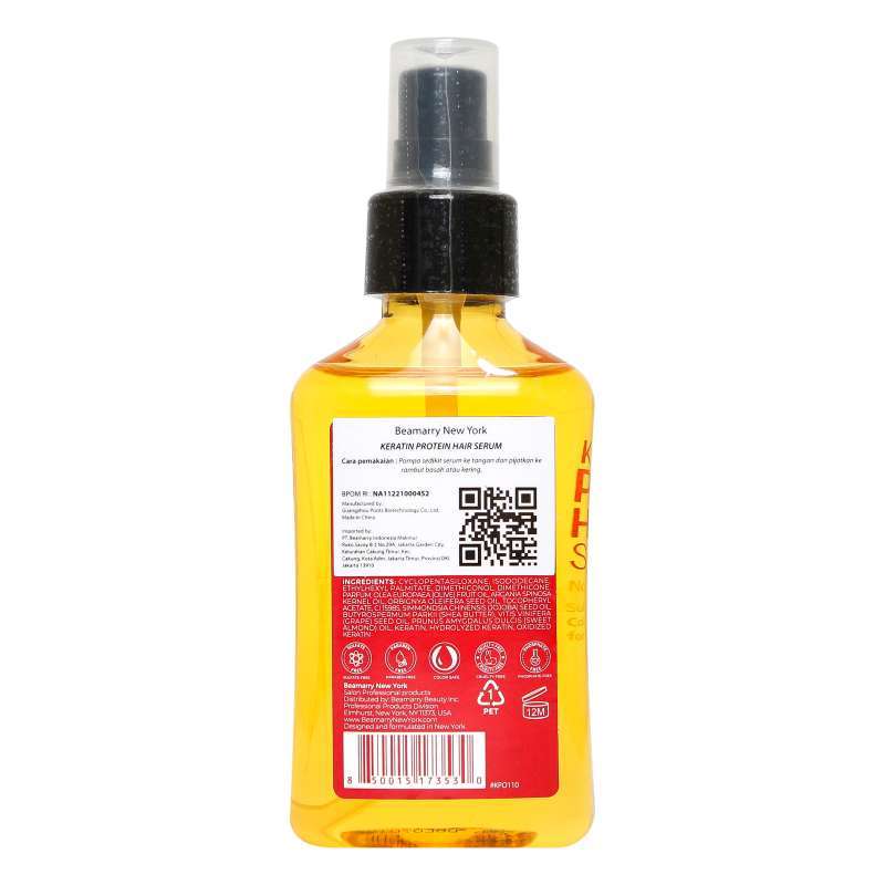 BEAMARRY HAIR SERUM KERATIN PROTEIN 110ML