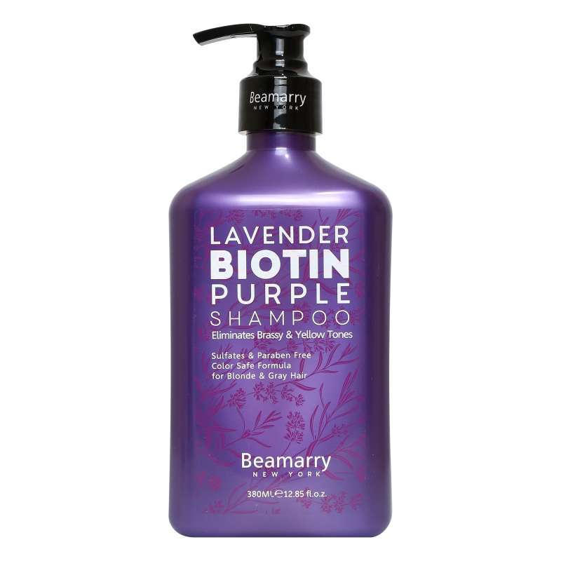 BEAMARRY SHAMPOO LAVENDER BIOTIN PURPLE 380ML
