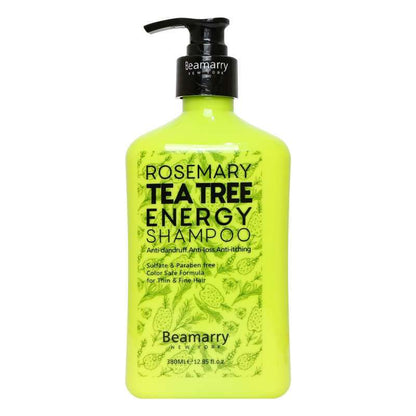 BEAMARRY SHAMPOO ROSEMARY KERATIN TEA TREE 380ML