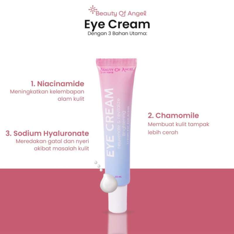 BEAUTY OF ANGEL BRIGHTENING EYE CREAM 15ML