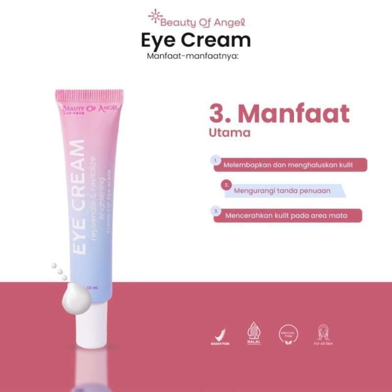 BEAUTY OF ANGEL BRIGHTENING EYE CREAM 15ML