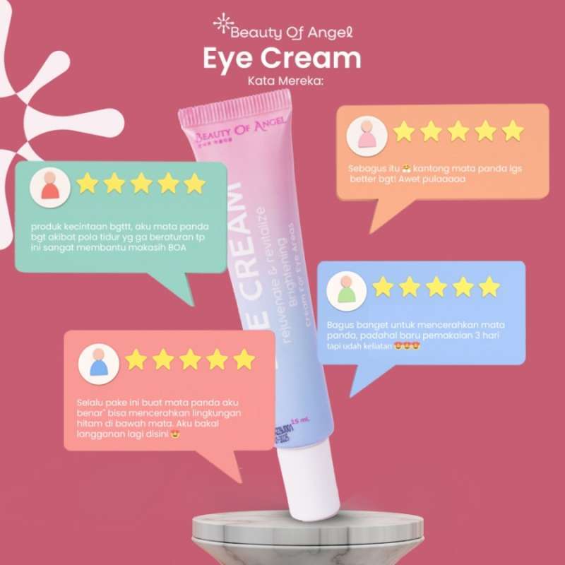 BEAUTY OF ANGEL BRIGHTENING EYE CREAM 15ML