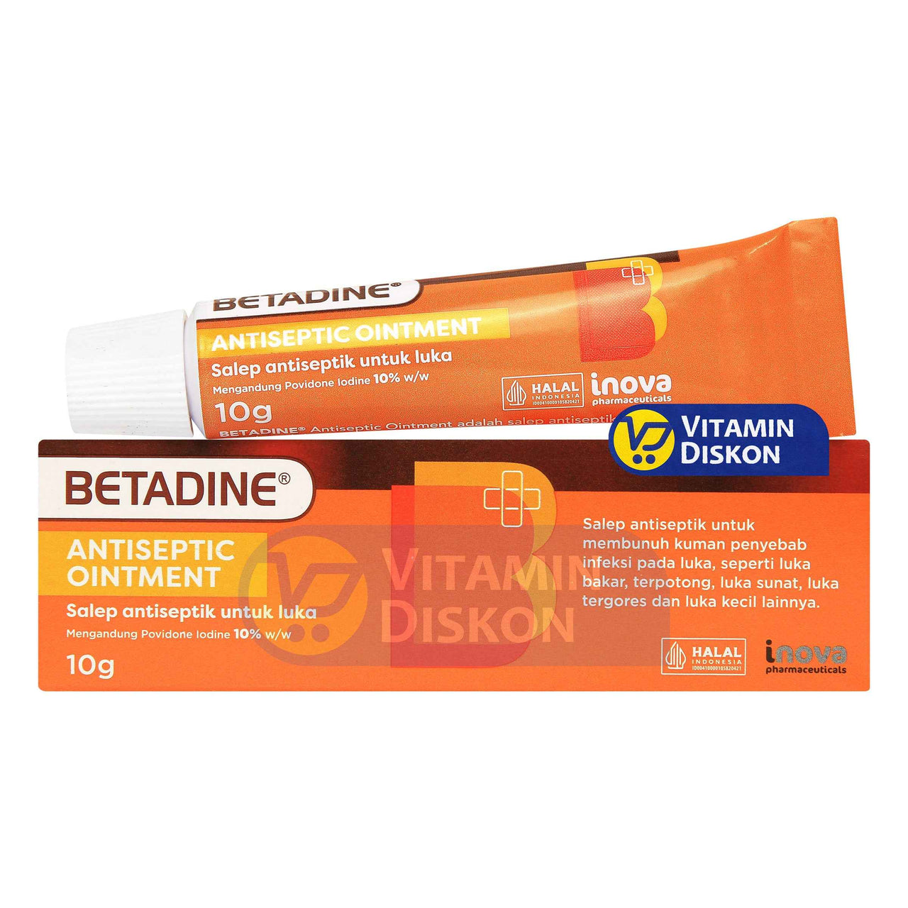 BETADINE ANTISEPTIC OINTMENT 10 GR