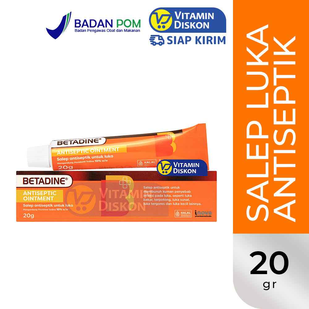 BETADINE ANTISEPTIC OINTMENT 20 GR