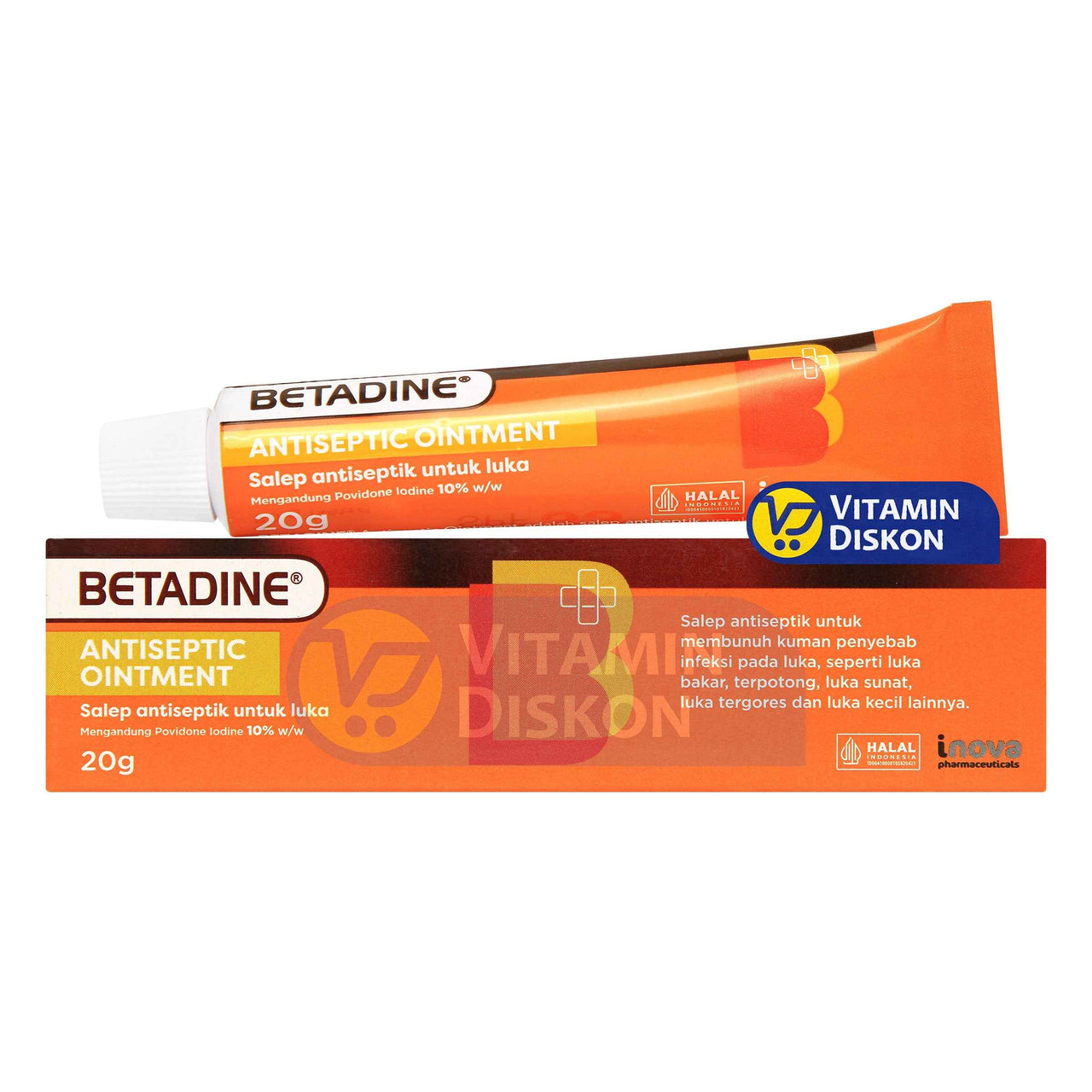 BETADINE ANTISEPTIC OINTMENT 20 GR