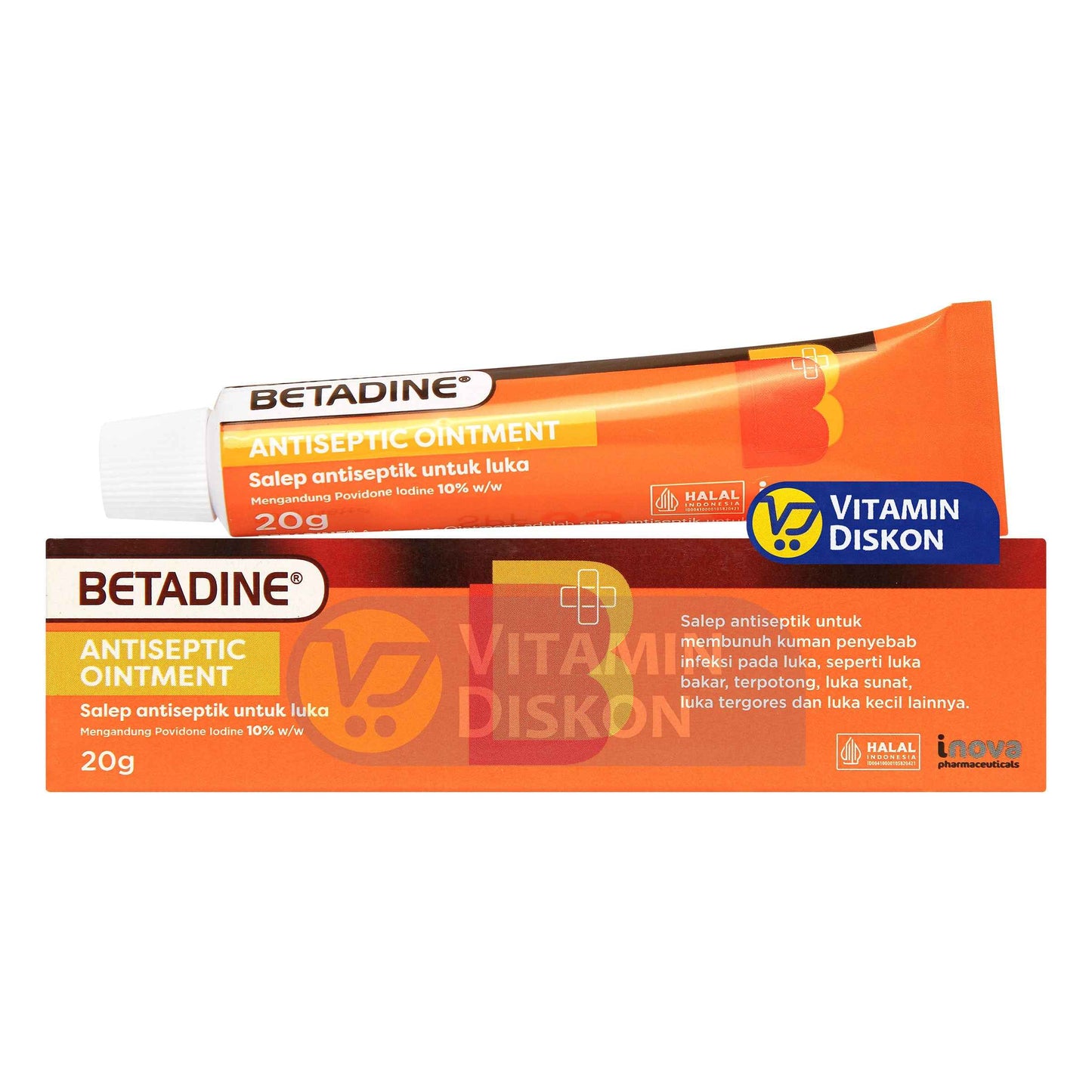 BETADINE ANTISEPTIC OINTMENT 20 GR