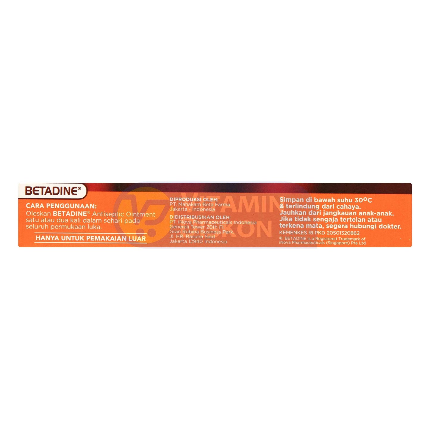 BETADINE ANTISEPTIC OINTMENT 20 GR