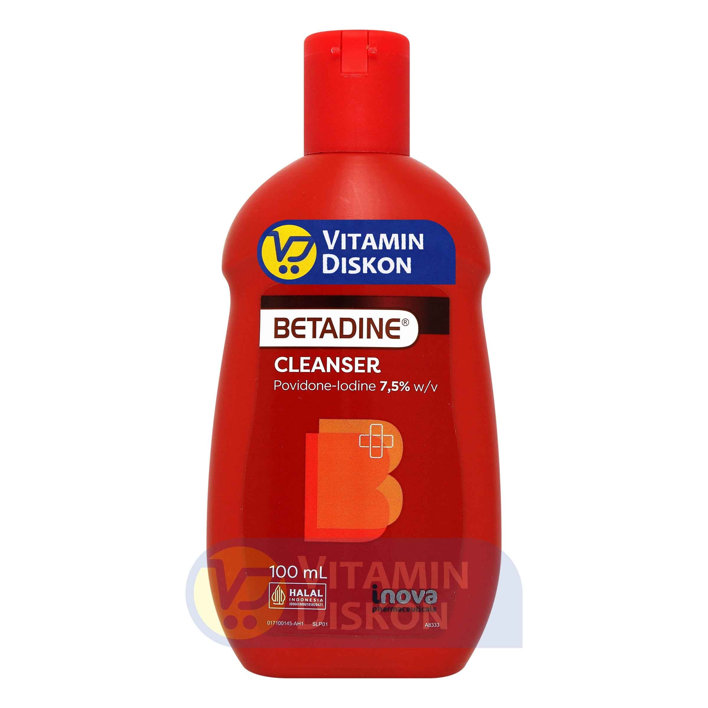 BETADINE ANTISEPTIC SKIN CLEANSER ANTISEPTIK UNTUK MEMBERSIHKAN KULIT 100 ML