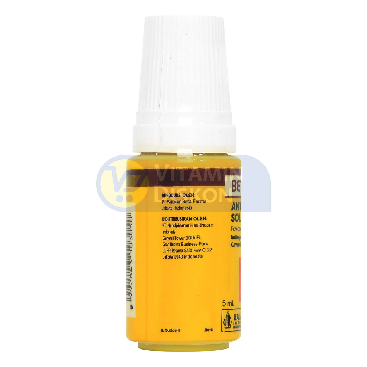 BETADINE ANTISEPTIC SOLUTION ANTISEPTIK UNTUK MEMBUNUH KUMAN PENYEBAB INFEKSI 5 ML