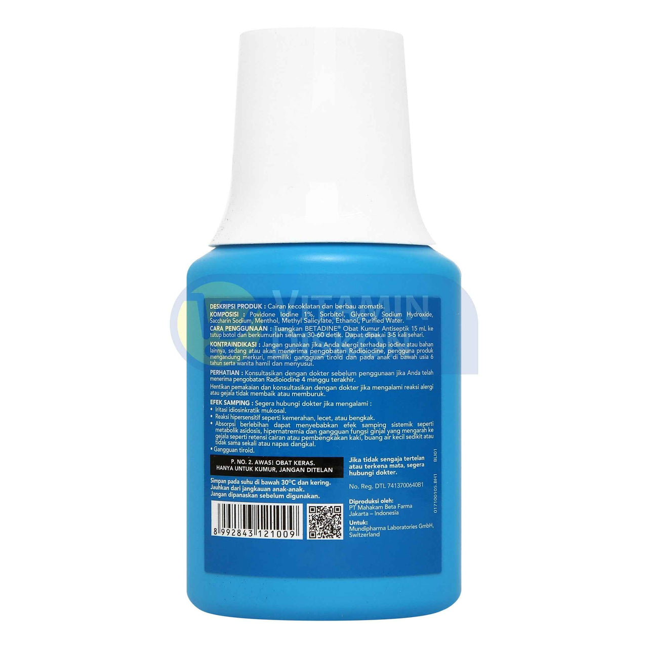 BETADINE MOUTHWASH AND GARGLE 100 ML