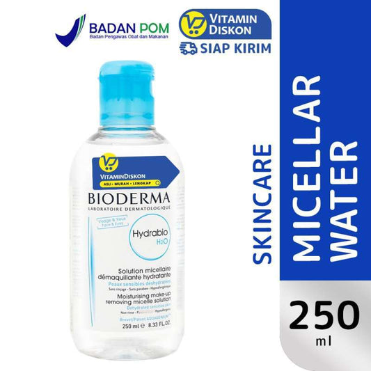 Bioderma Hydrabio H2O Moisturising Make Up Removing Micelle Solution [250 mL]