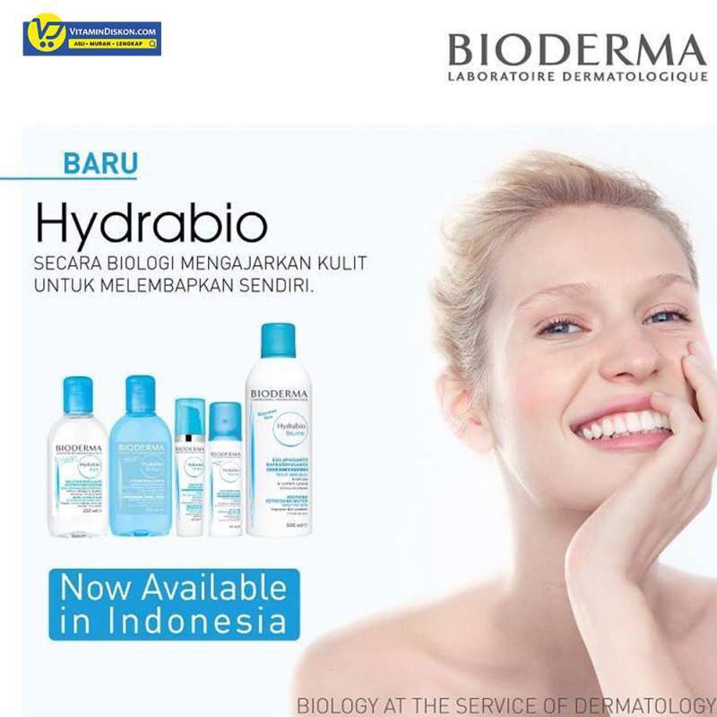 Bioderma Hydrabio H2O Moisturising Make Up Removing Micelle Solution [250 mL]