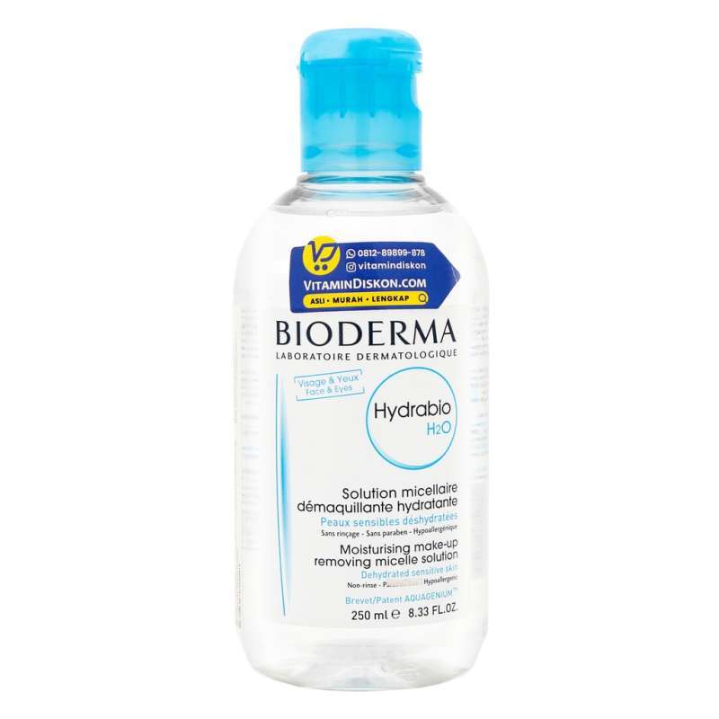 Bioderma Hydrabio H2O Moisturising Make Up Removing Micelle Solution [250 mL]