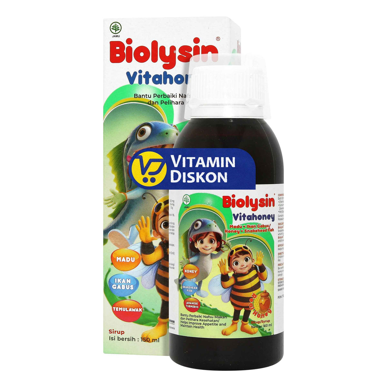 BIOLYSIN VITAHONEY 150 ML