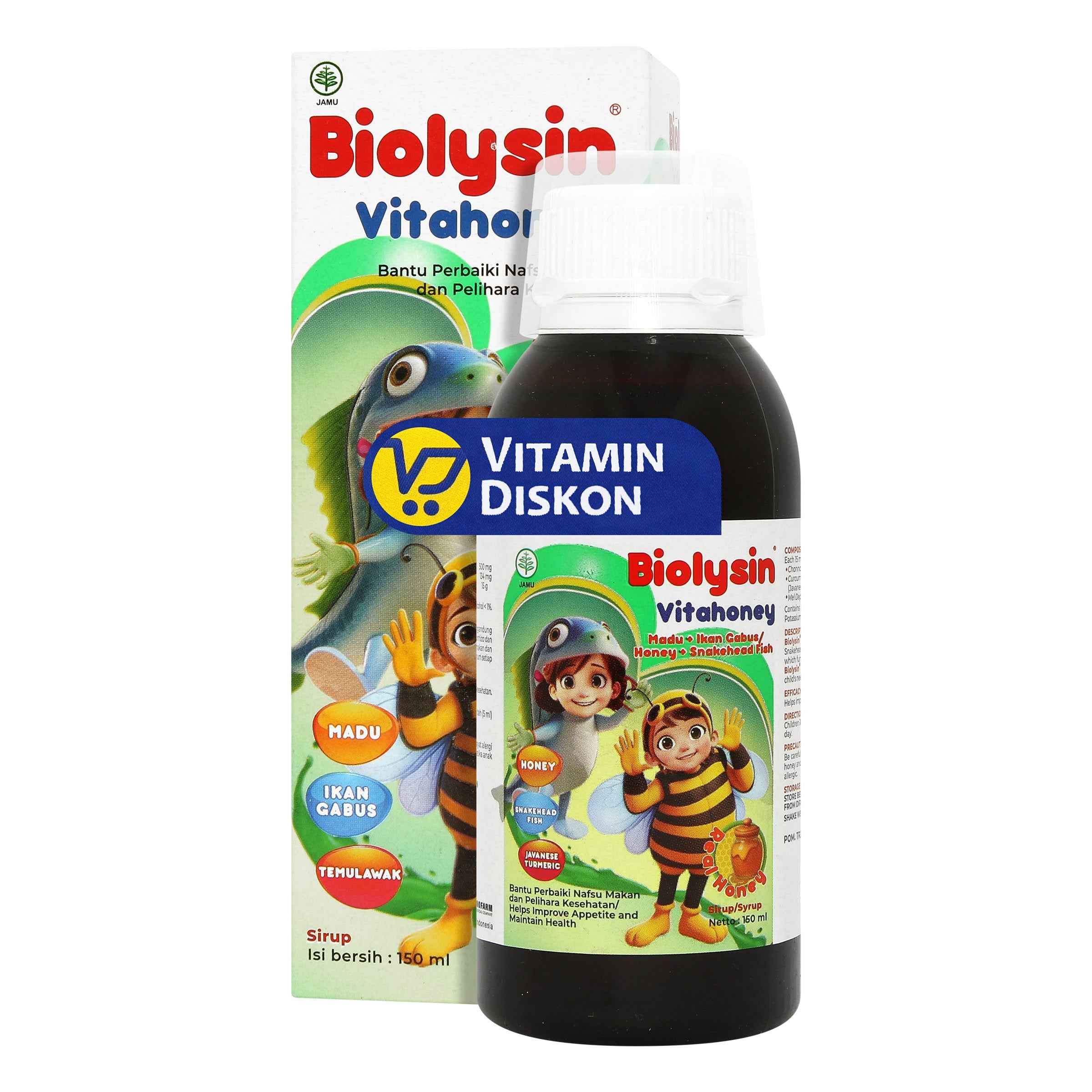 BIOLYSIN VITAHONEY 150 ML