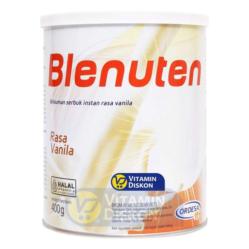BLENUTEN RASA VANILLA - ISI 400GR