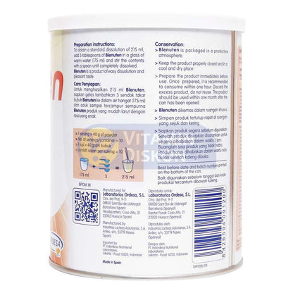 BLENUTEN RASA VANILLA - ISI 400GR