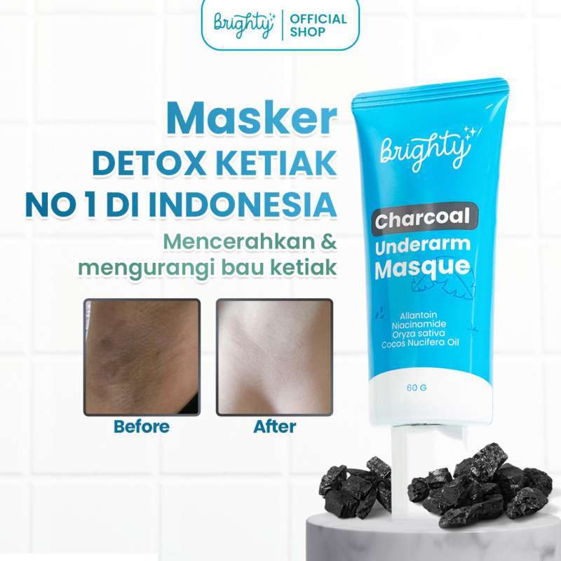 BRIGHTY CHARCOAL UNDERARM MASQUE 60 GR